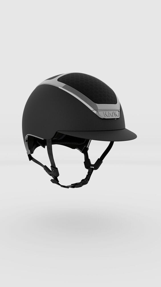 KASK Dogma Chrome Black Silver - Cavalo